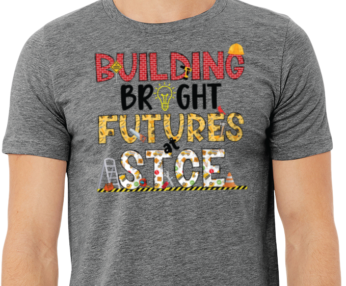 STCE Bright Futures T-shirt.