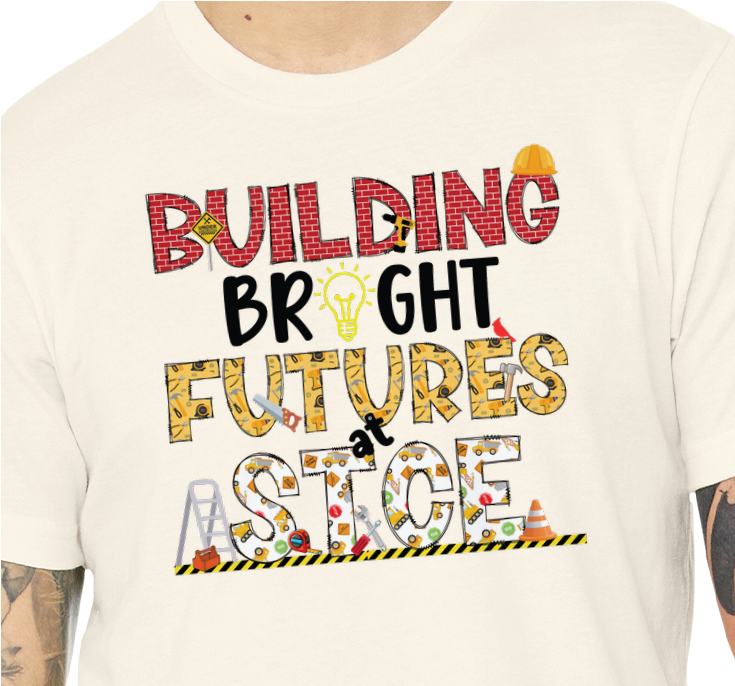 STCE Bright Futures T-shirt.