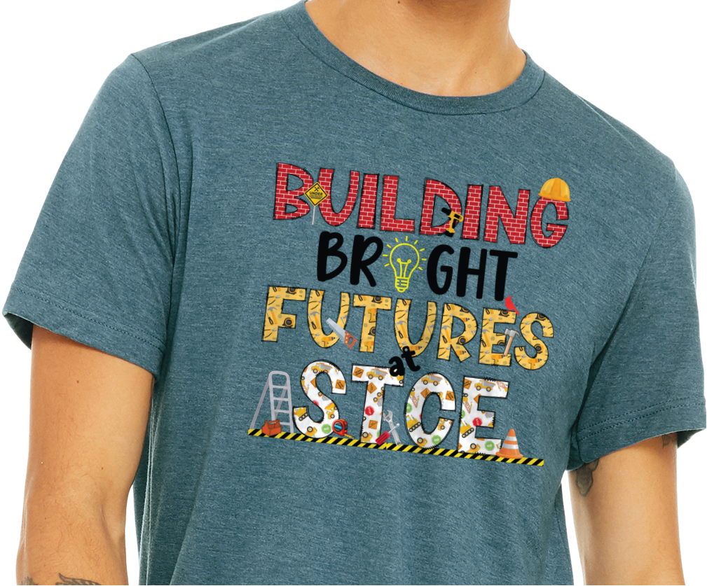 STCE Bright Futures T-shirt.