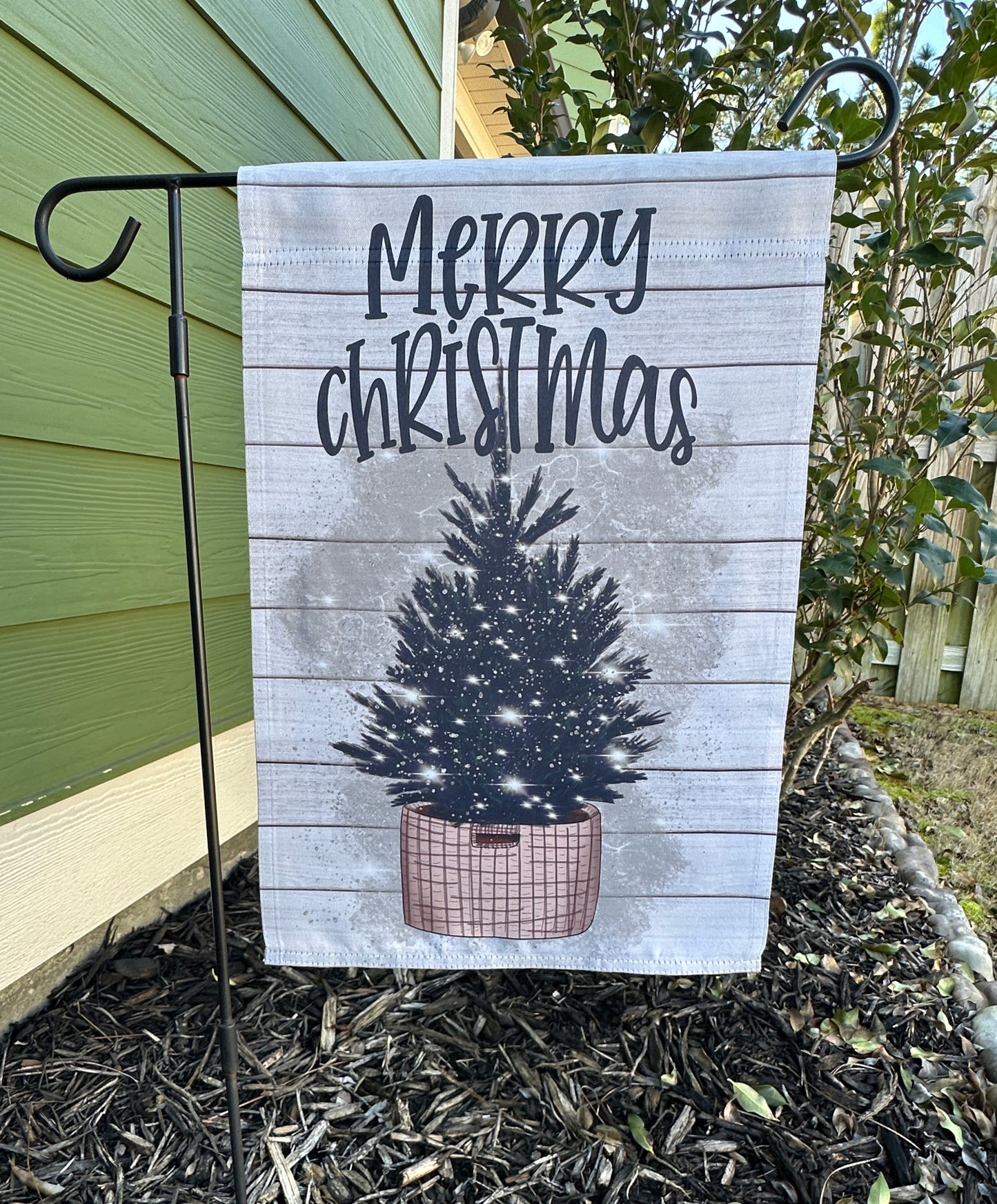 Merry Christmas Garden Flag