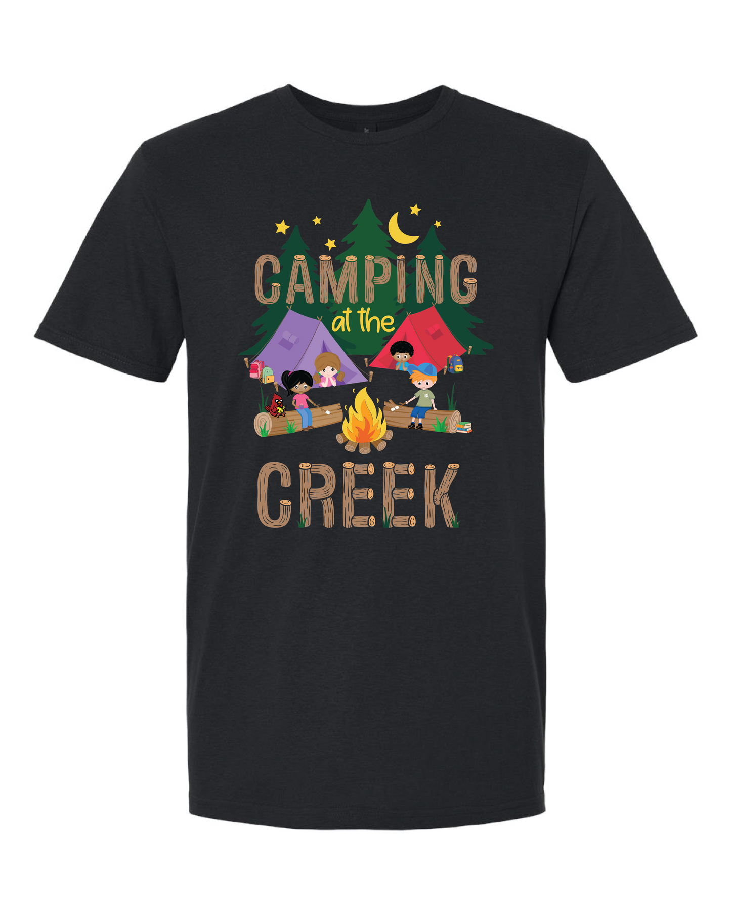 STCE Camping at the Creek shirt. ***PRE-SALE***