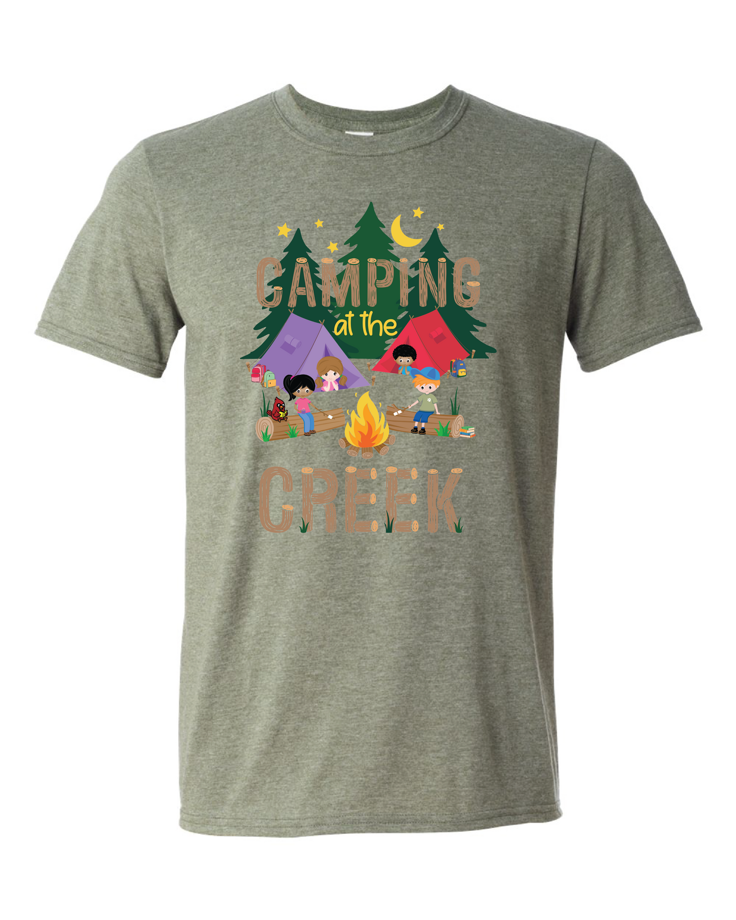 STCE Camping at the Creek shirt. ***PRE-SALE***