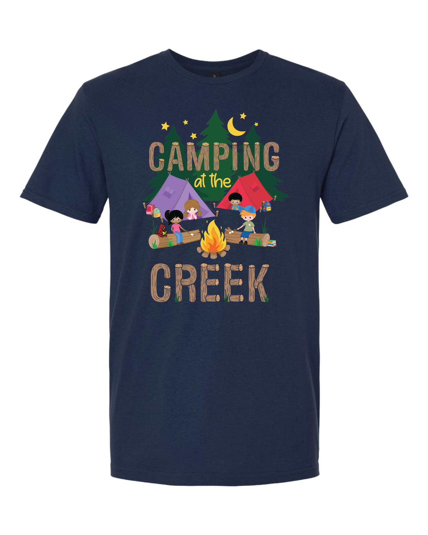 STCE Camping at the Creek shirt. ***PRE-SALE***