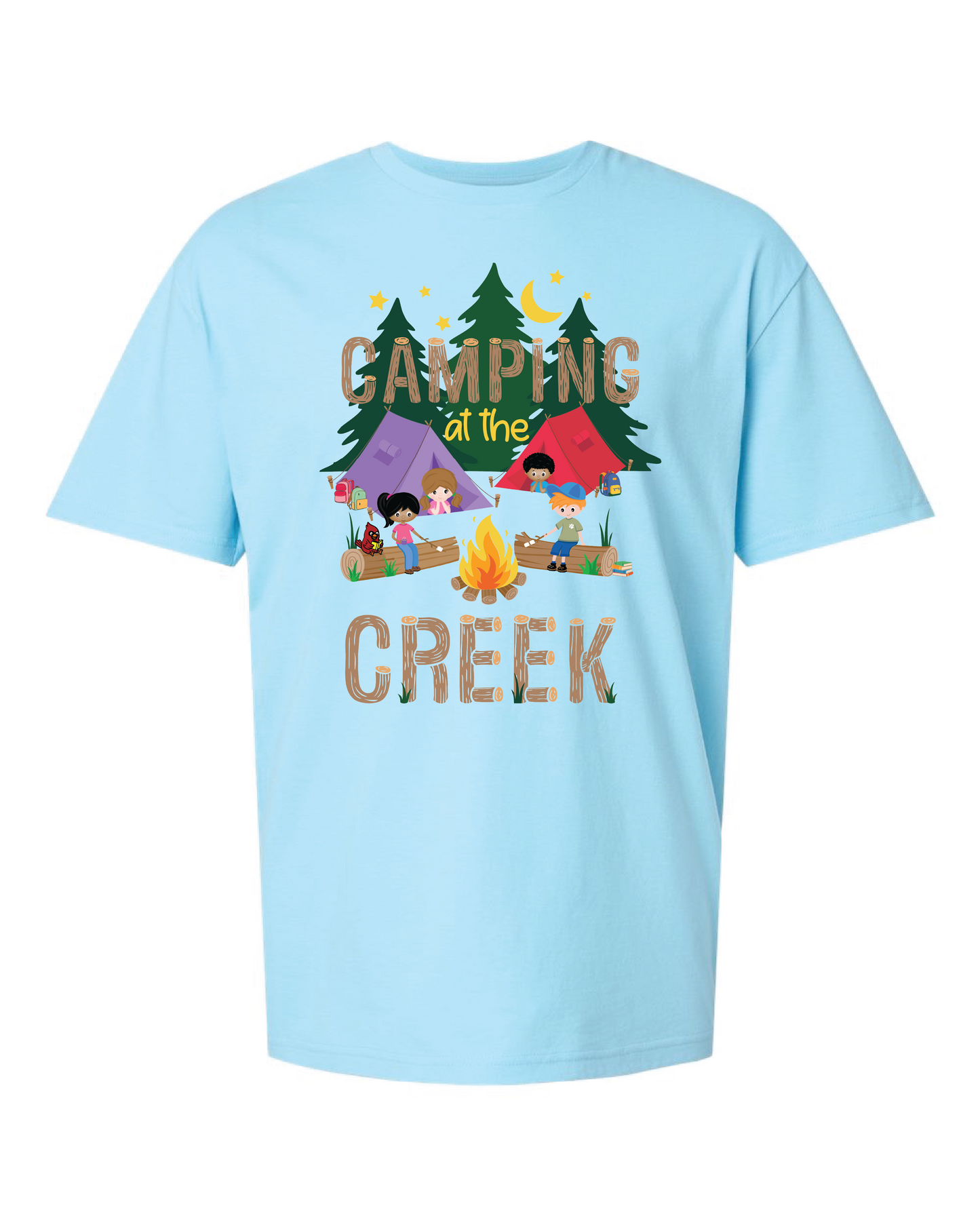 STCE Camping at the Creek shirt. ***PRE-SALE***
